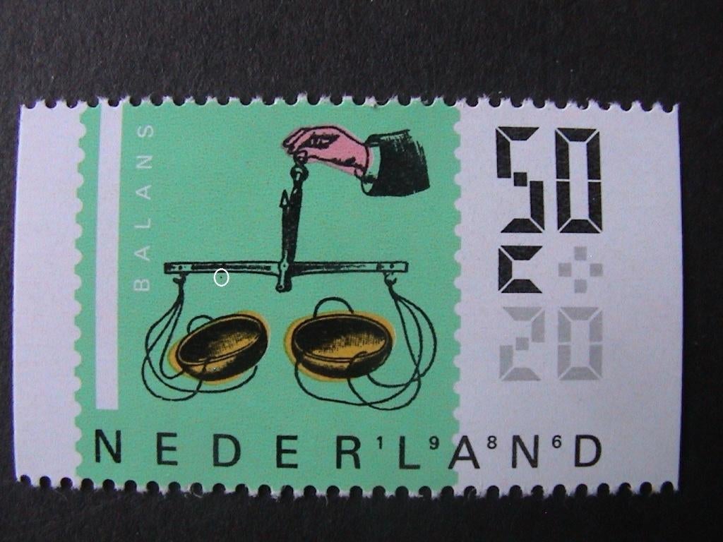 plaatfout 1352a , postfris., Verzenden, Na 1940, Postfris