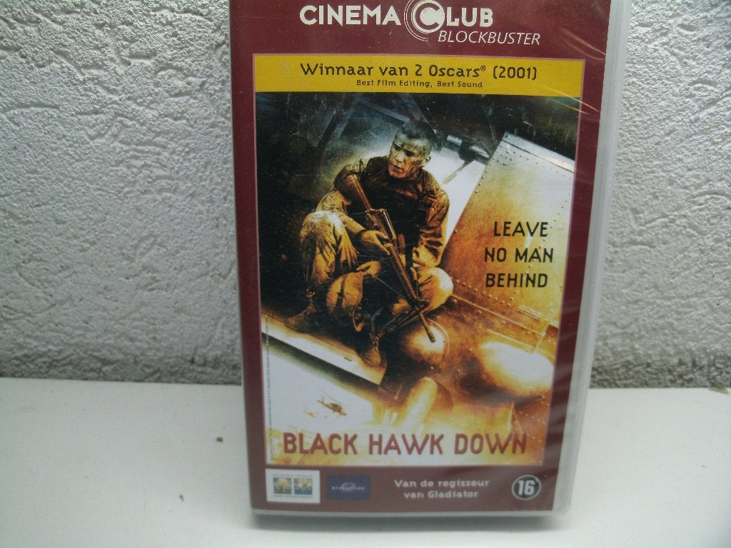 vhs 96b black hawk dowh, Vanaf 16 jaar, Ophalen of Verzenden, Zo goed als nieuw, Actie en Avontuur