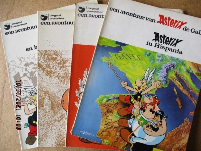 adv0308 asterix 1, Eén stripboek, Ophalen, Gelezen