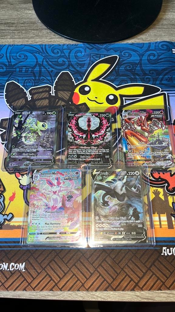 Pokemon kaarten te koop, Hobby en Vrije tijd, Verzamelkaartspellen | Pokémon, Ophalen of Verzenden, Zo goed als nieuw, Meerdere kaarten