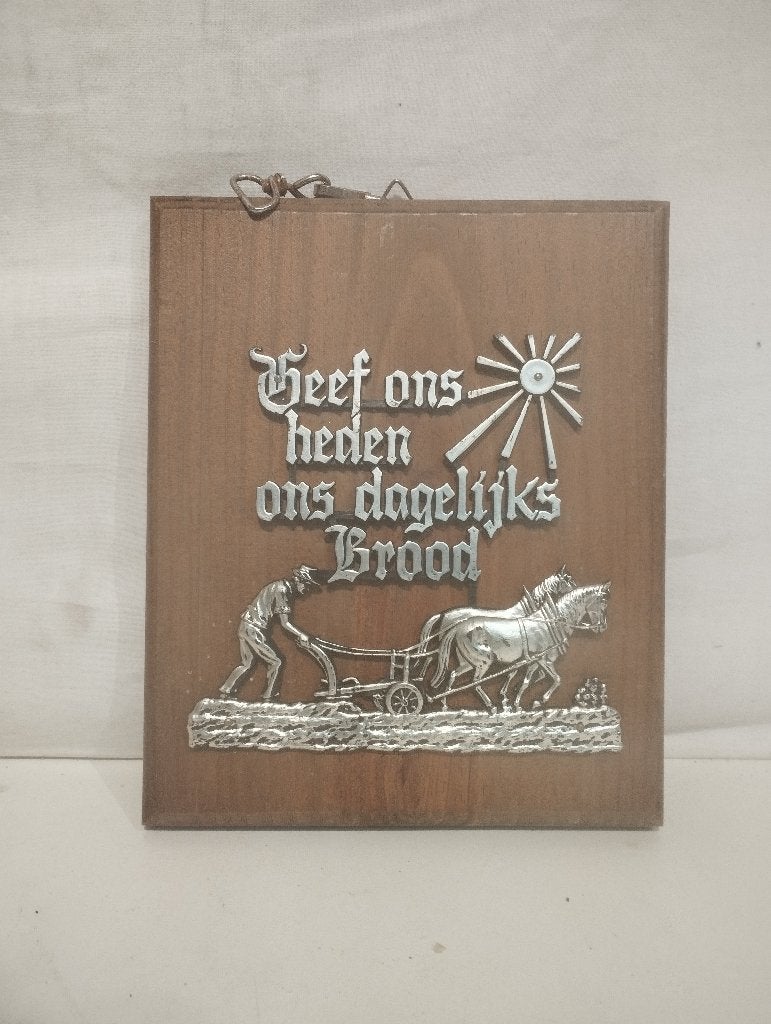 Spreuk Bord, Niet bekend, Niet bekend, Nieuw, Ophalen of Verzenden