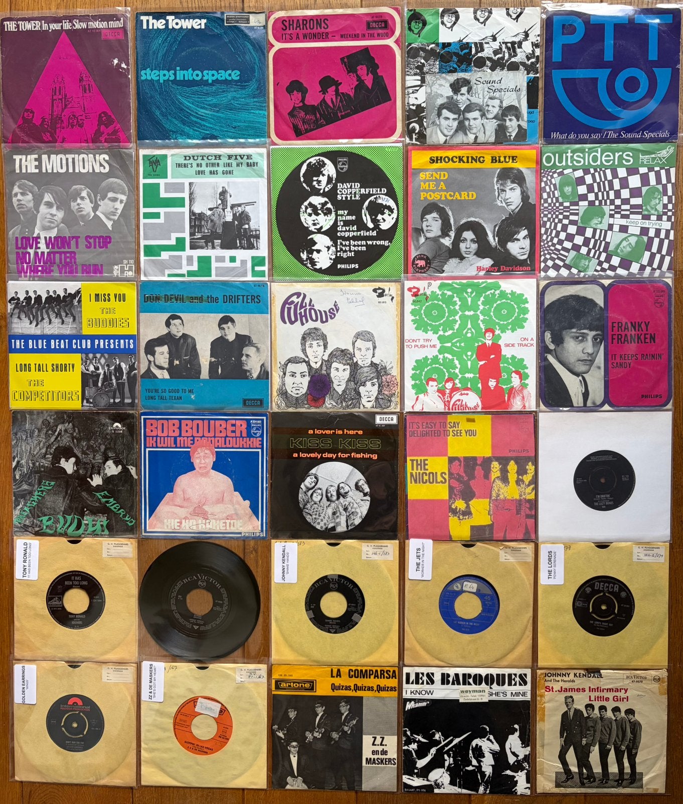 Nederbeat / Nederpop single collectie jaren 60/70, Ophalen of Verzenden, 7 inch, Overige genres