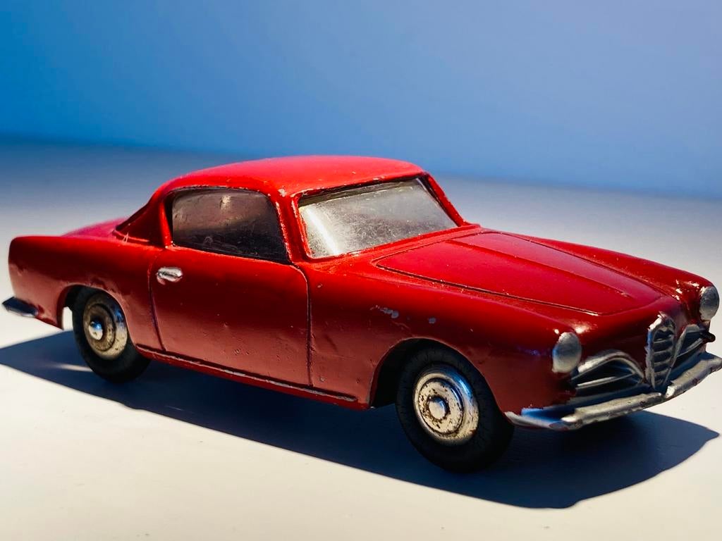 Dinky Toys 24j Alfa Romeo Coupe 1900, Ophalen of Verzenden, Gebruikt, Auto, Dinky Toys