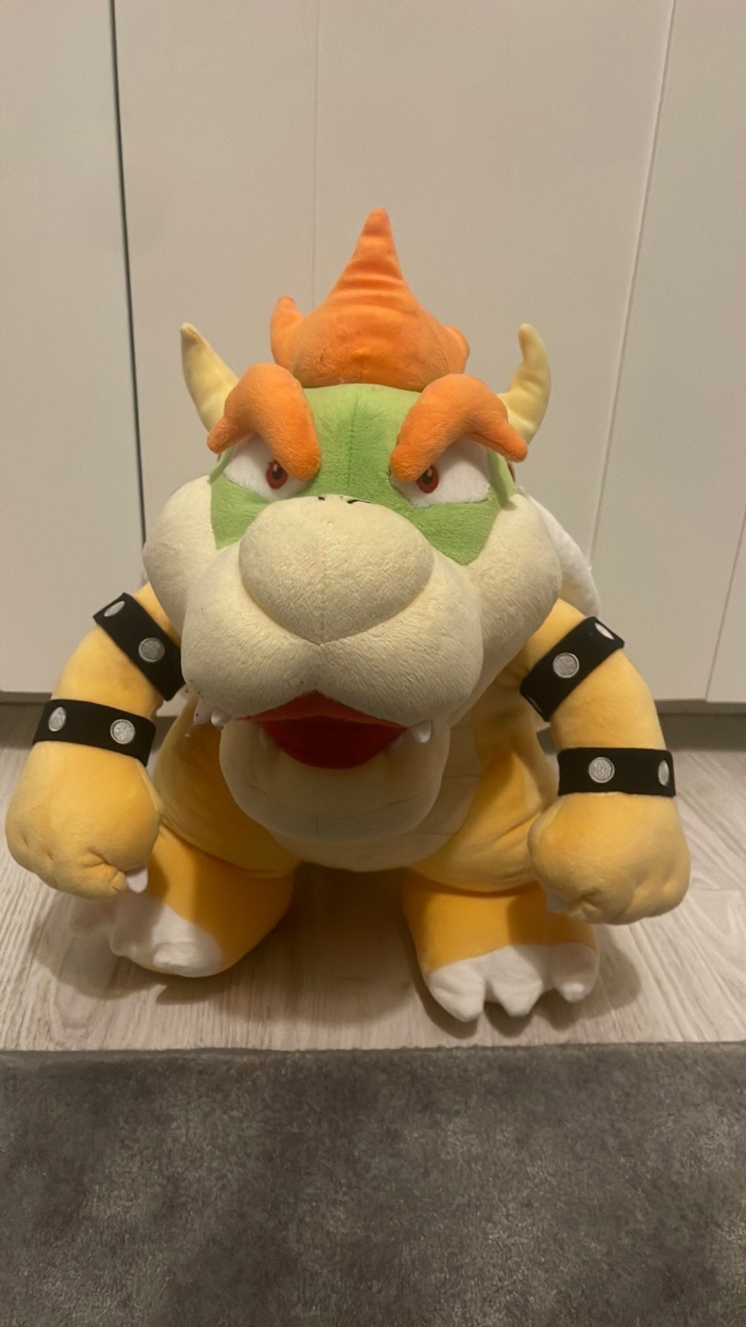 bowser plushie, Ophalen of Verzenden, Zo goed als nieuw, Overige typen