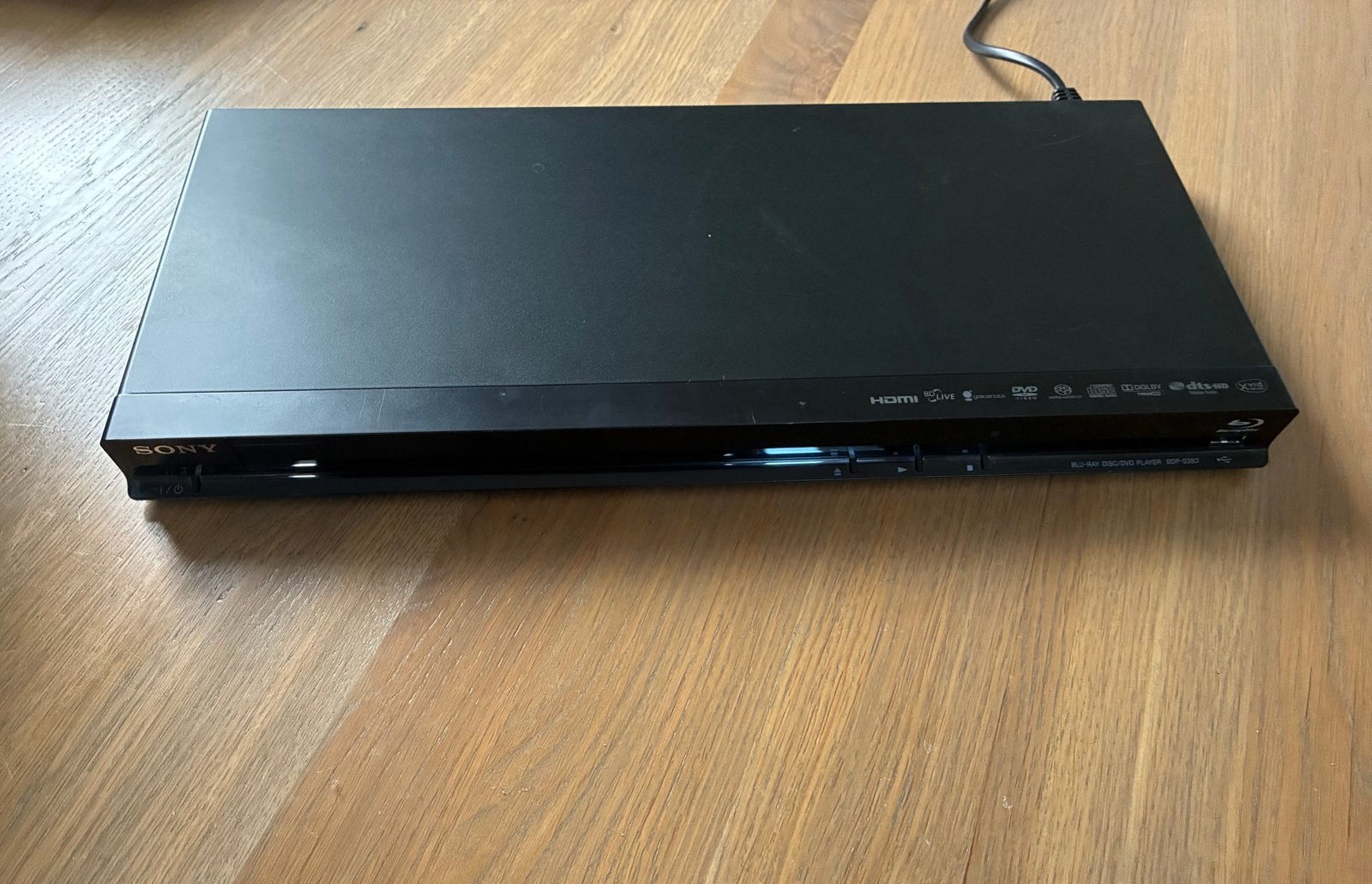 Sony BDP-S383 Blu-ray/DVD Speler met afstandsbediening, Ophalen, Gebruikt, Sony