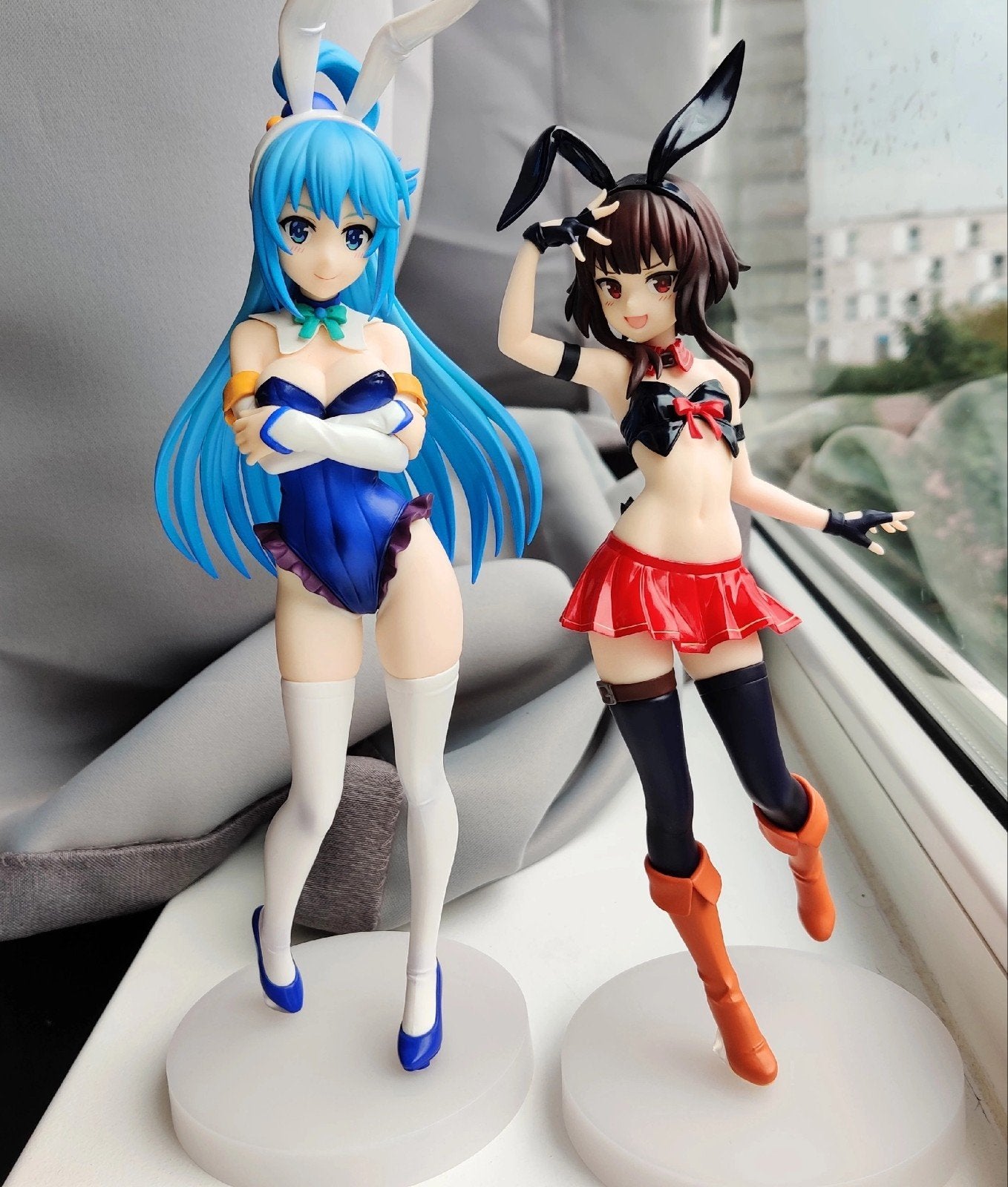 Konosuba Megumin & Aqua Bunny Pop Up Parade L anime figure, Ophalen of Verzenden, Zo goed als nieuw