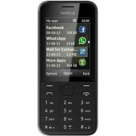 Telefon Nokia 208.1 RM-948 Black Sim, Ophalen of Verzenden, Gebruikt, Overige typen