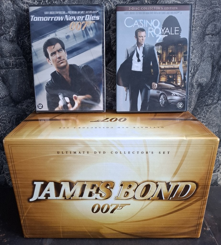 Ultimate DVD Collector's Set James Bond 007, Cd's en Dvd's, Vanaf 12 jaar, Ophalen of Verzenden, Nieuw in verpakking, Actie