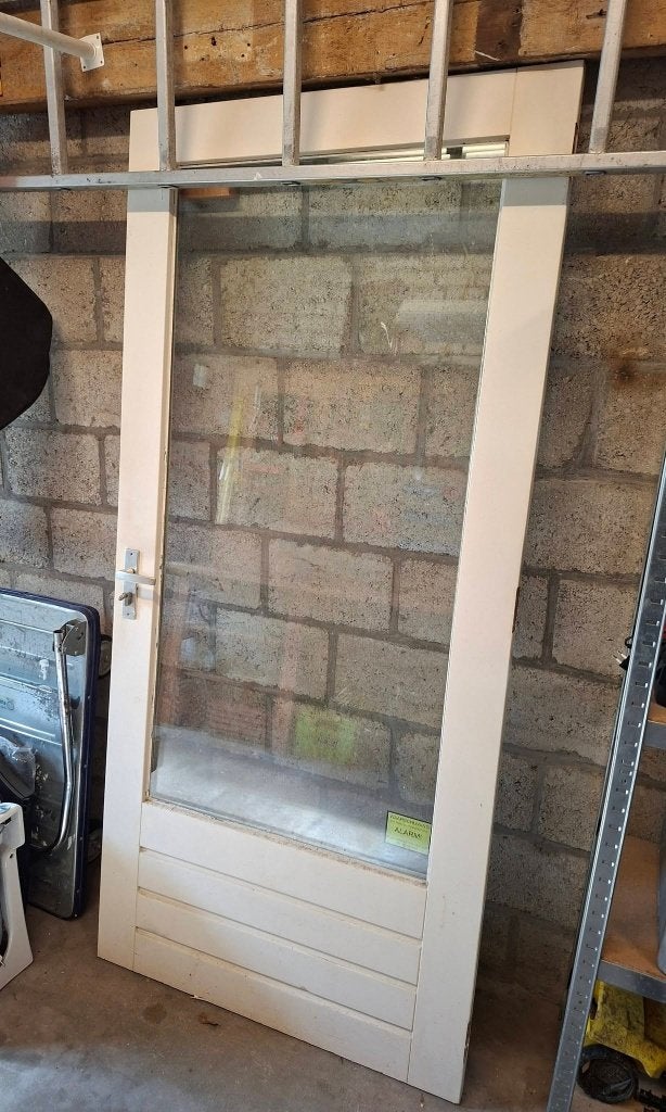 Deur, Ophalen, Gebruikt, 80 tot 100 cm, Buitendeur