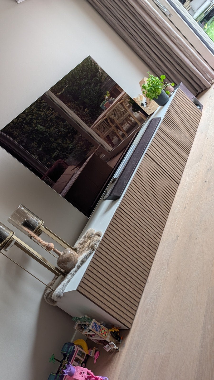 Ikea bestå tv meubels, Ophalen, Gebruikt, 25 tot 50 cm, Minder dan 100 cm