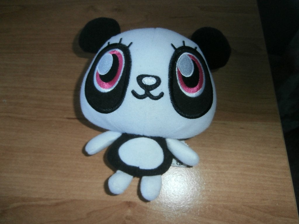 knuffelbeer Panda pop Moshi Monsters Shi Shi pandabeer, Gebruikt, Overige merken, Overige karakters, Beer
