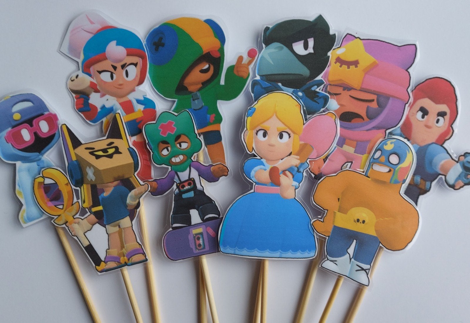 Brawl Stars traktatie prikker, Ophalen of Verzenden, Nieuw, Versiering, Verjaardag