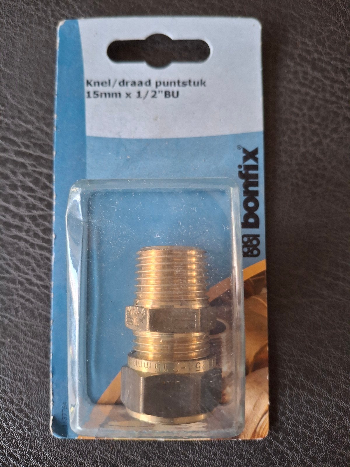 Bonfix knel/draad puntstuk 15mm x 1/2"BU, Doe-het-zelf en Verbouw, Buizen en Afvoer, Overige materialen, Minder dan 20 mm, Overige typen