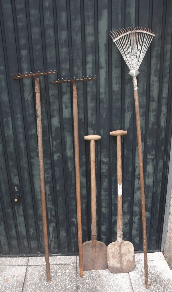 Schop Schep Tuinhark Grashark Hark + steel, Tuin en Terras, Ophalen, Overige soorten