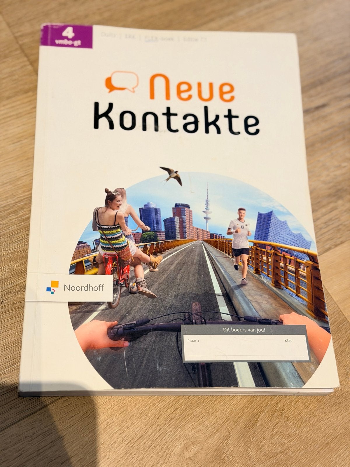 Duits boek Neue Kontakte 4 vmbo-gt - Goede staat, Ophalen of Verzenden, Gelezen, VMBO, Duits
