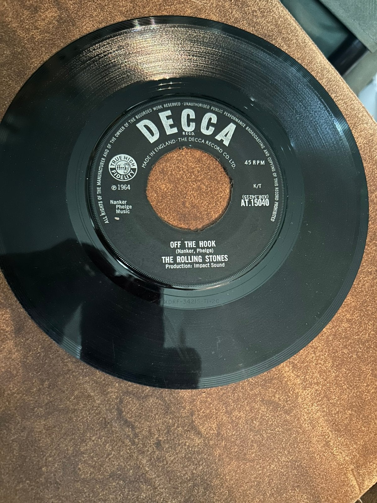 The rolling stones - little red rooster, Ophalen of Verzenden, Zo goed als nieuw, Pop