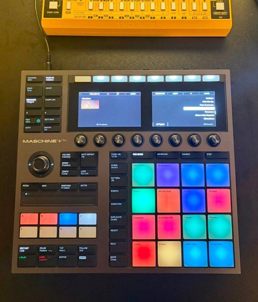 NI Maschine plus (Maschine+) incl. UDG Hardcase, Ophalen of Verzenden, Zo goed als nieuw