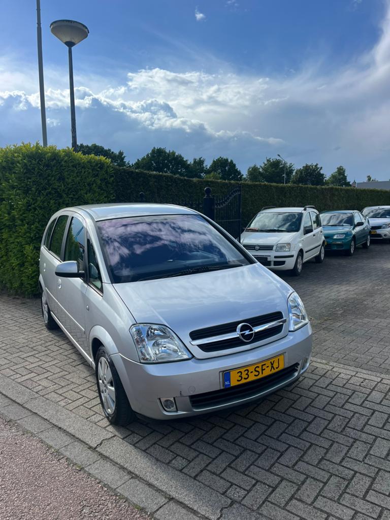 Opel Meriva 1.6 16V Easytronic 2005 Grijs, Zwart, 4 cilinders, 100 pk, 14 km/l