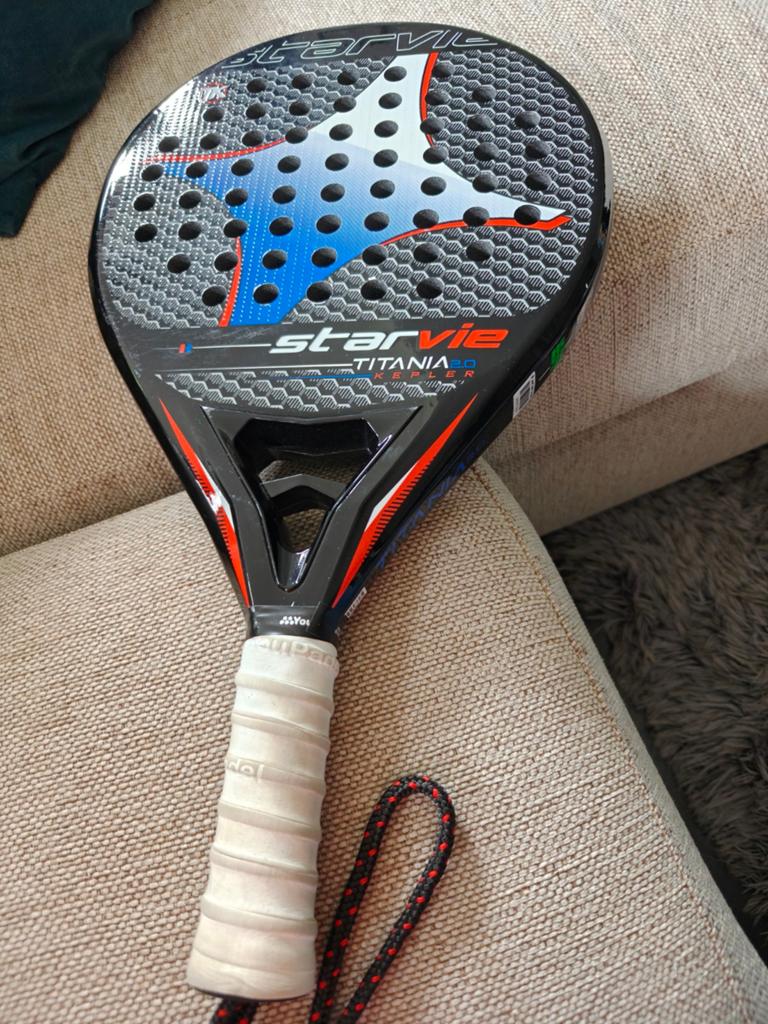 Starvie Titania 2.0 Kepler Padel Racket - Weinig gebruikt, Ophalen of Verzenden, Zo goed als nieuw, Racket, Overige merken