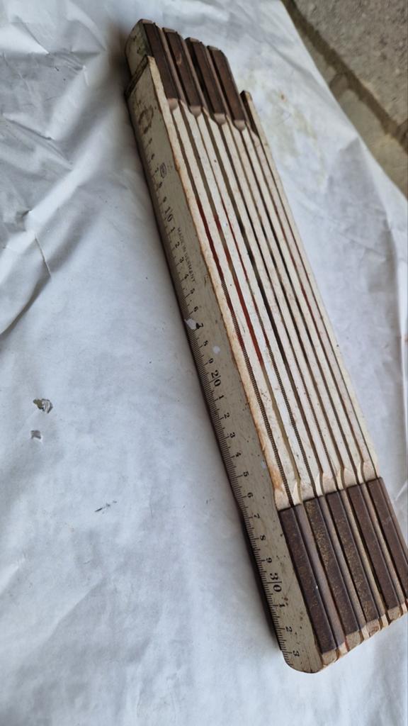 Vintage Duimstok - Made in Germany, Ophalen of Verzenden