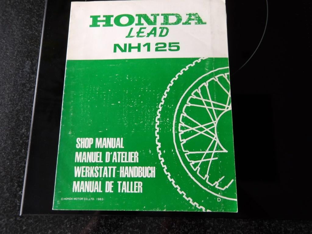 Werkplaatshandboek Honda Lead NH125 1983, Verzenden, Honda