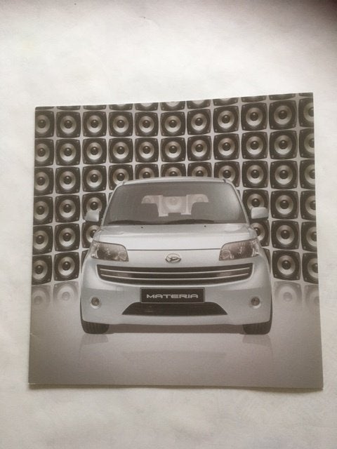 Daihatsu Materia brochure - Origineel, Ophalen of Verzenden, Overige merken, Daihatsu, Zo goed als nieuw