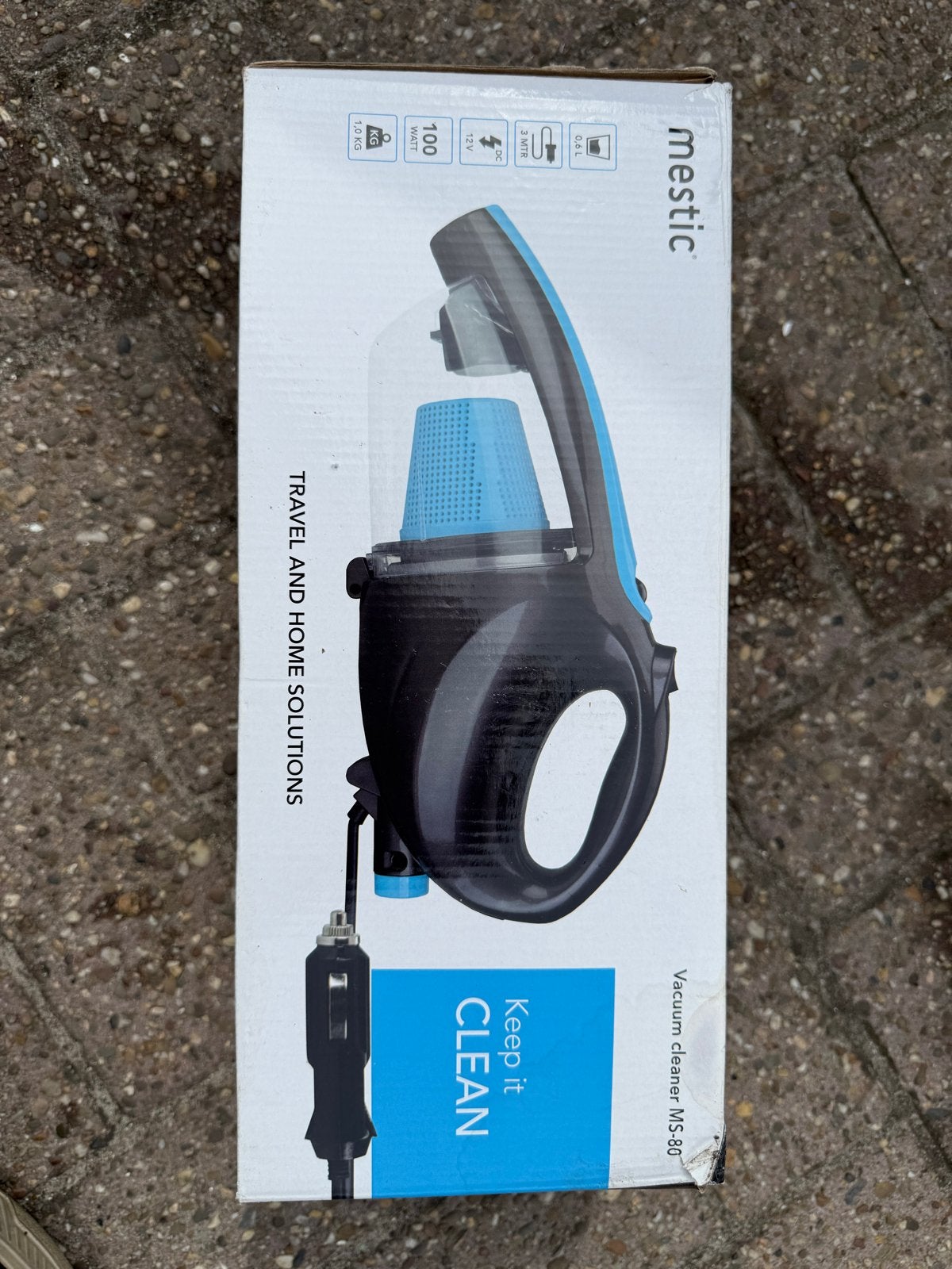 Mestic Kruimeldief MS-80 12V - Nieuw in doos, Caravans en Kamperen, O, O, Verzenden, Geen
