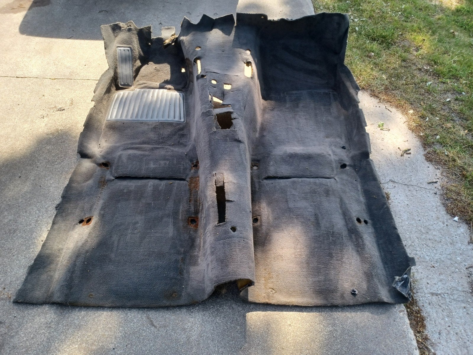 BMW e30 tapijt / vloerbekleding/ grijs velours, Ophalen, Gebruikt, -, -