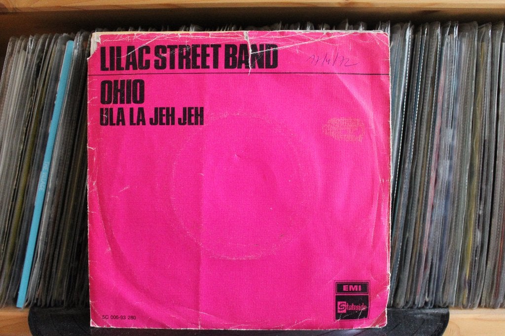 7" Single Lilac Street Band - Ohio / Ula la Jeh Jeh, Ophalen of Verzenden, Gebruikt, Pop