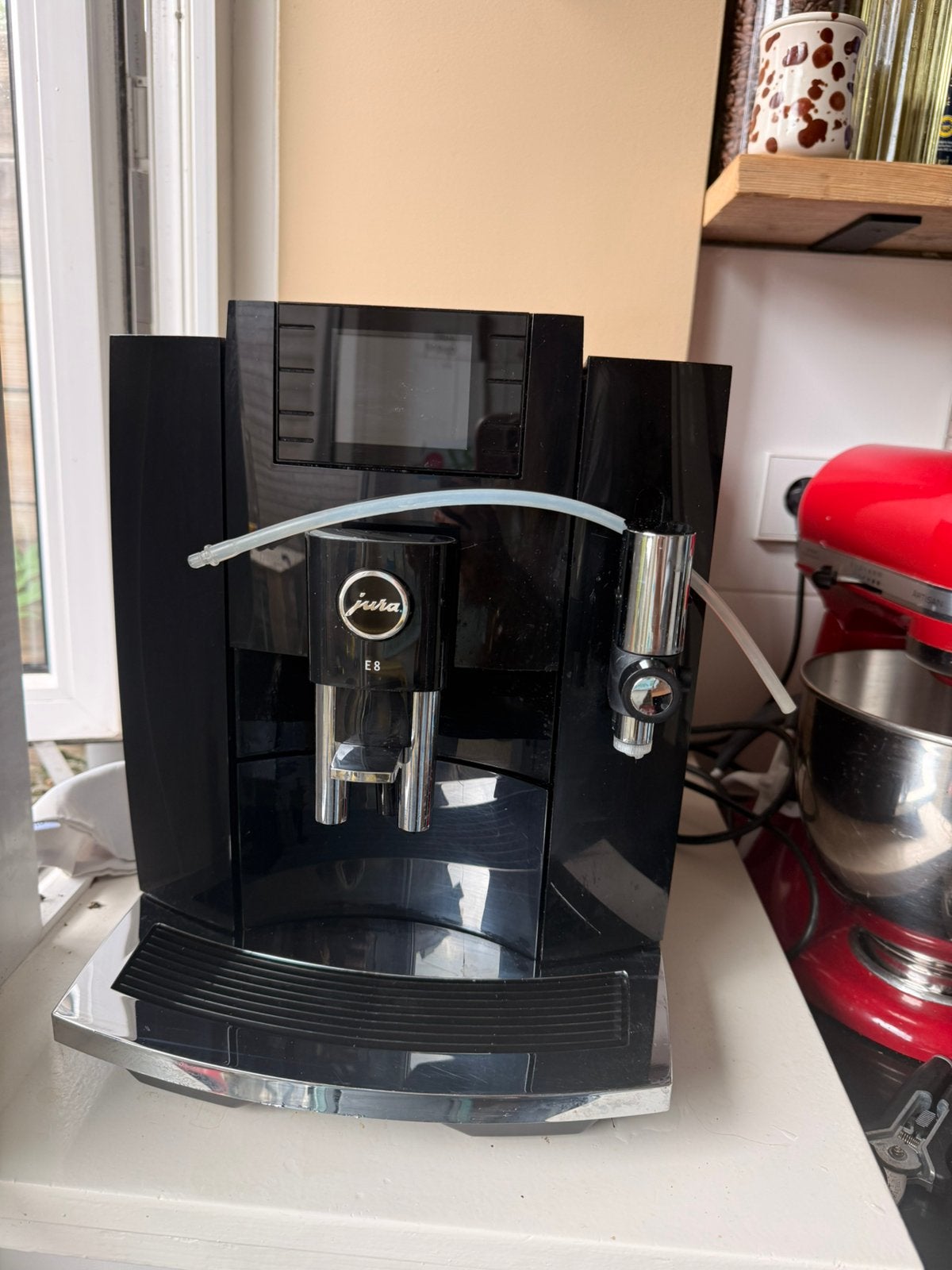 Jura E8 piano zwart