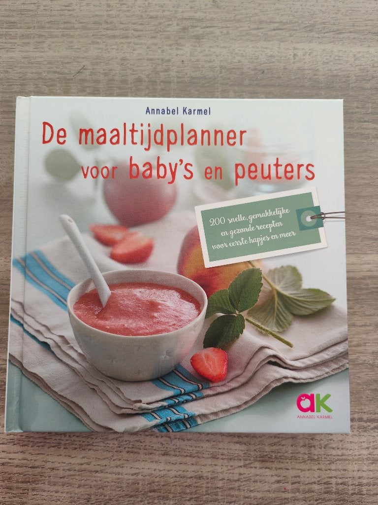 De maaltijdplanner voor baby's en peuters - Annabel Karmel, Ophalen, Zo goed als nieuw, 6 tot 12 maanden