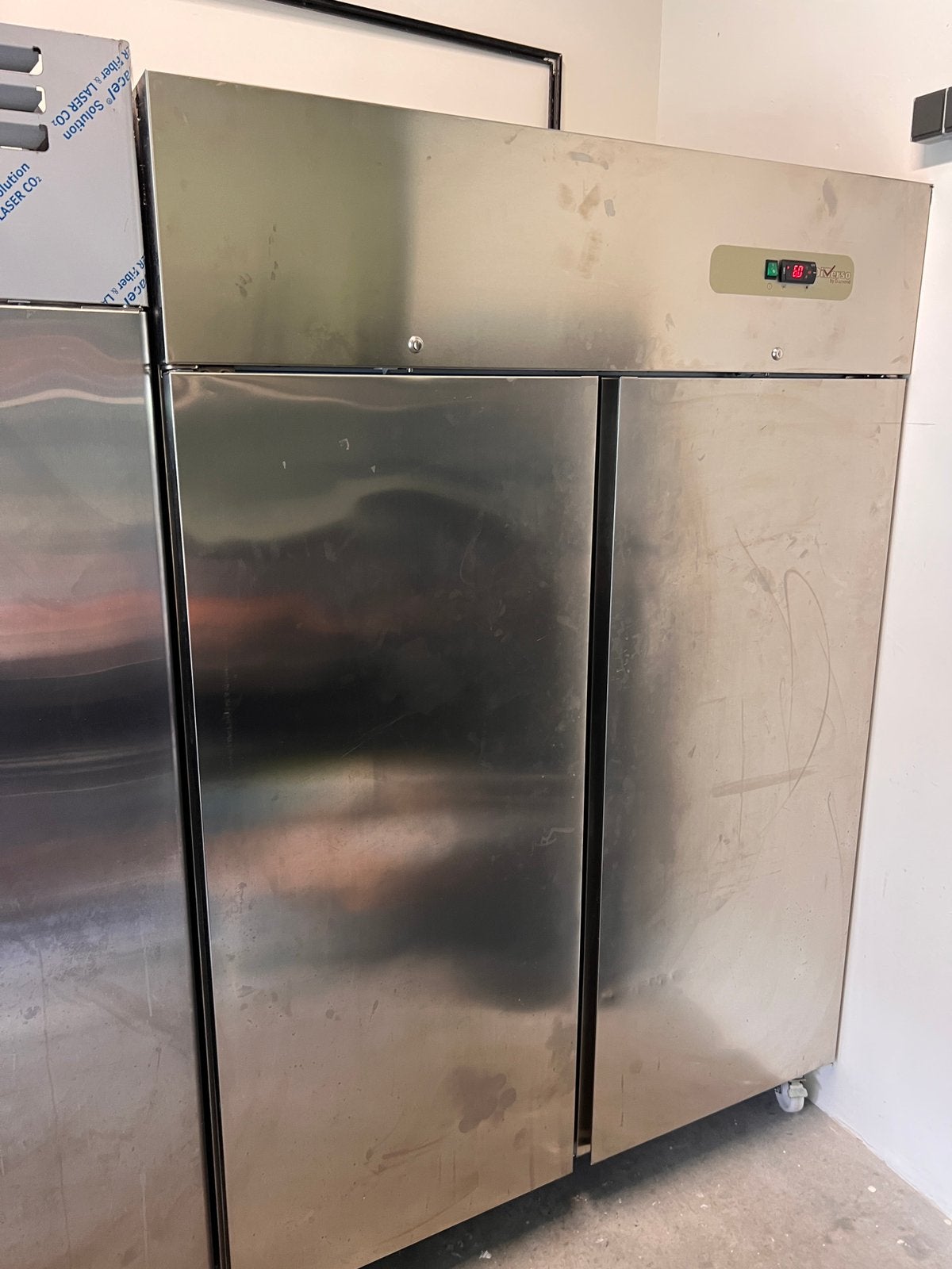 Horeca dubbeldeurs koelkast, Ophalen, Zonder vriesvak, 200 liter of meer, 60 cm of meer