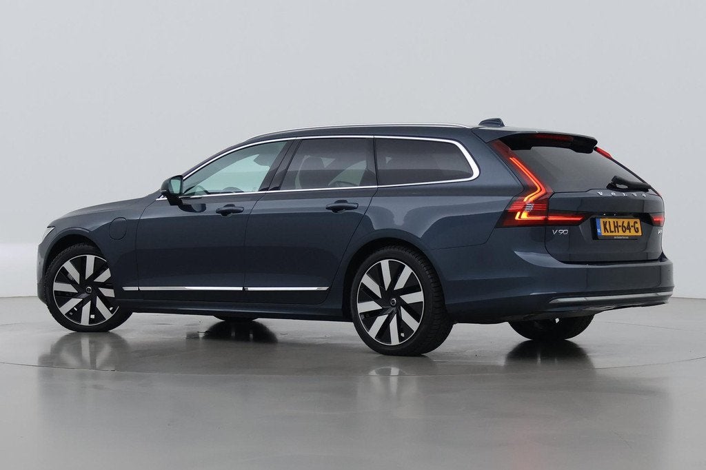 Volvo V90 T6 Plug-in hybrid Plus Bright Long Range | Head-Up, Auto's, Volvo, Automaat, Stof, Euro 6, 4 cilinders