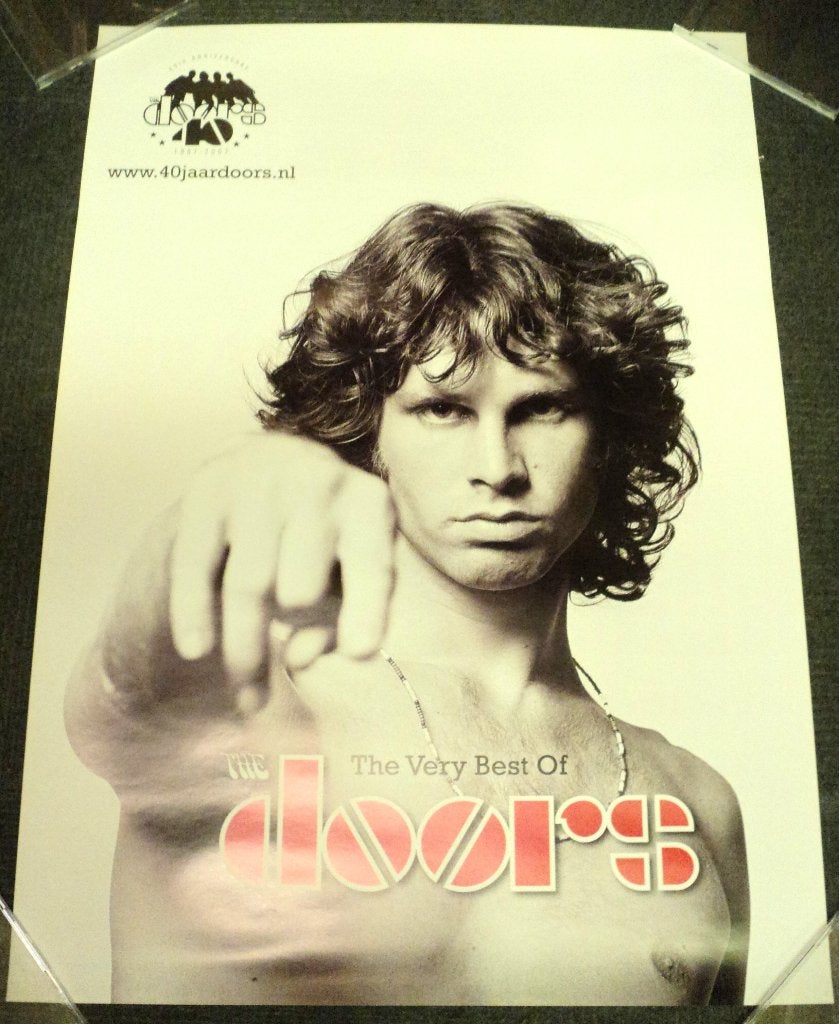 The Doors PROMO POSTER Jim Morrison, The Doors, Ophalen of Verzenden, NvT, Poster, Artwork of Schilderij