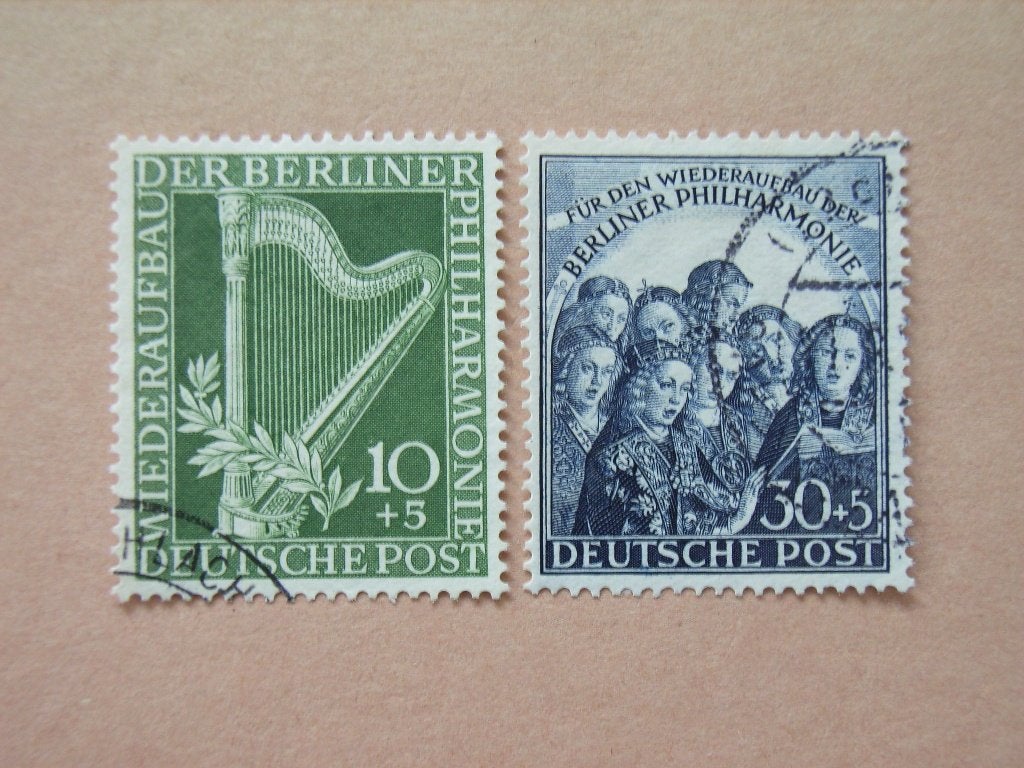 WM   Berlijn 72-73, Verzenden, Overige periodes, Gestempeld