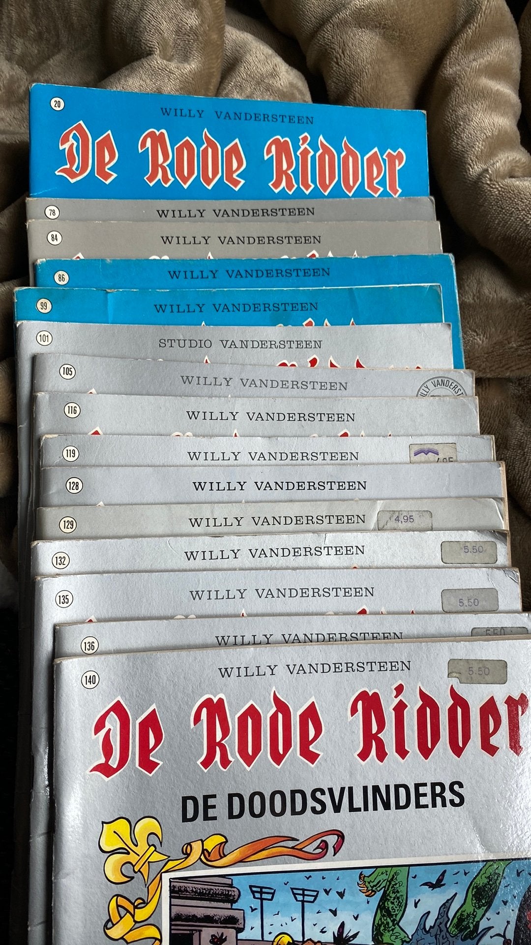 De rode Ridder, Meerdere stripboeken, Ophalen, Zo goed als nieuw