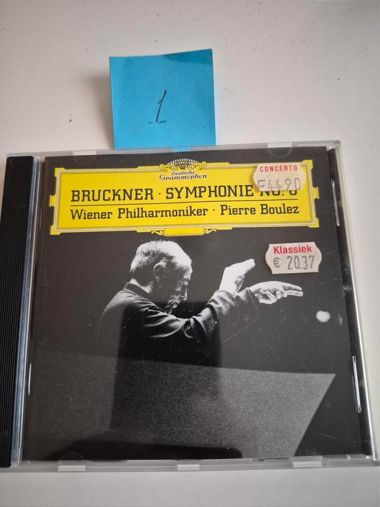 Bruckner: Symfonie No. 8 - Wiener Philharmoniker, Boulez, Ophalen of Verzenden