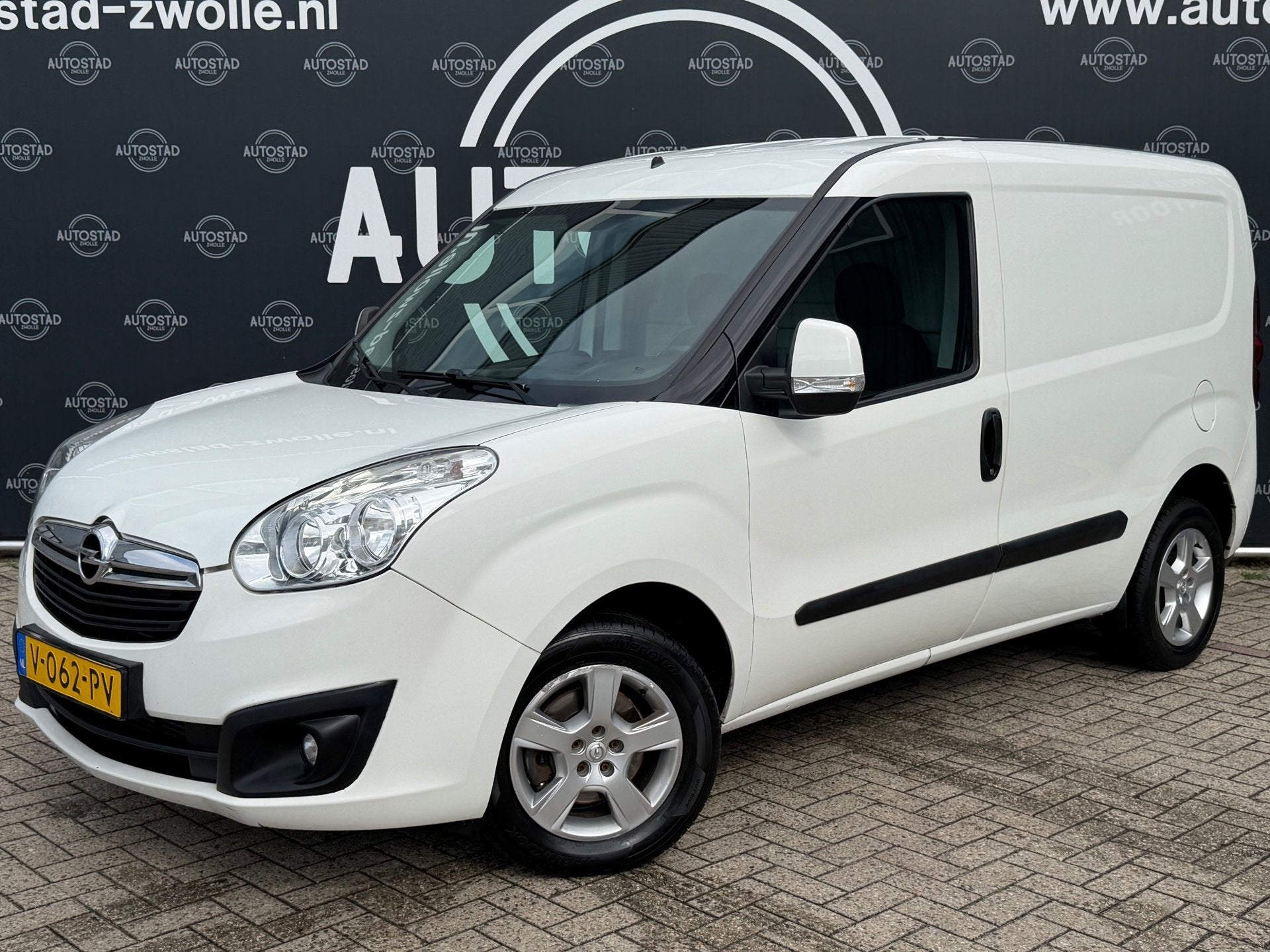 Opel Combo 1.3 CDTi L1H1 Sport NL-Auto / NAP / APK / Airco, Voorwielaandrijving, Stof, Wit, Origineel Nederlands