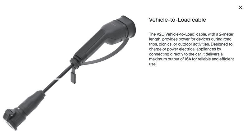 Officiële en ongebruikte Zeekr V2L kabel, Ophalen of Verzenden, Nieuw, Overige automerken