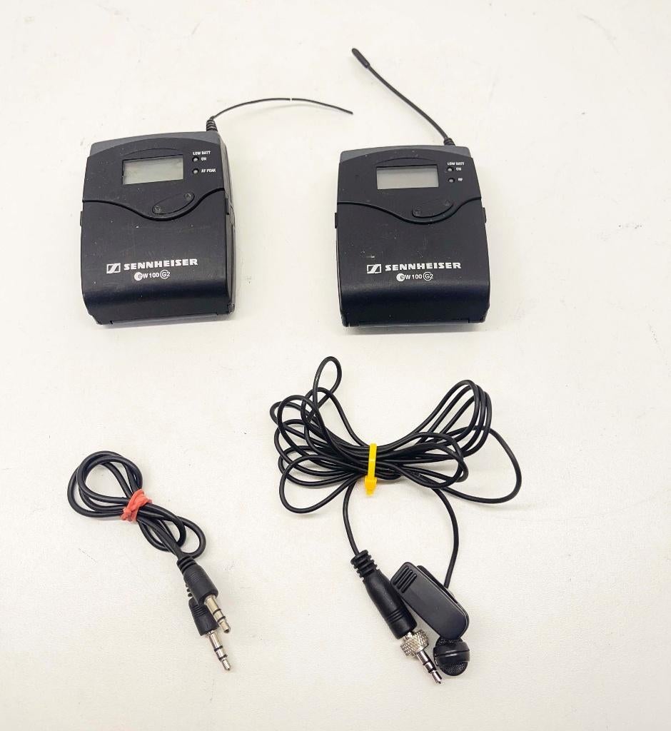 SENNHEISER EK100 G2 D zender + ontvanger + lavalier mic, N, Overige typen, Ophalen of Verzenden, Sennheiser