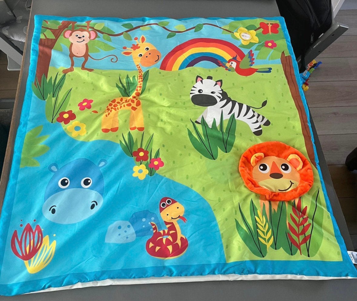 vloerkleed / Speelkleed - Dieren, Ophalen of Verzenden, Zo goed als nieuw