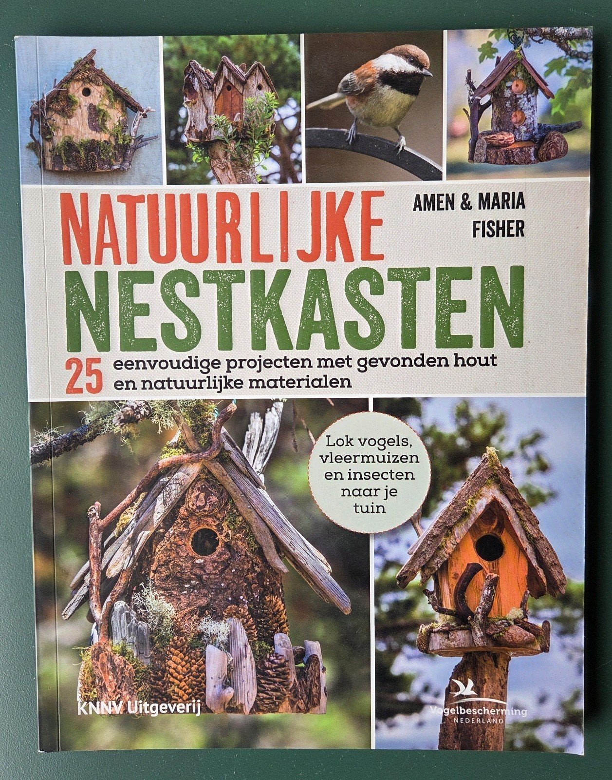 Natuurlijke nestkasten /  Fisher / Vogelbescherming / vogels, Ophalen of Verzenden, Nieuw, Overige onderwerpen, Amen & Maria Fisher