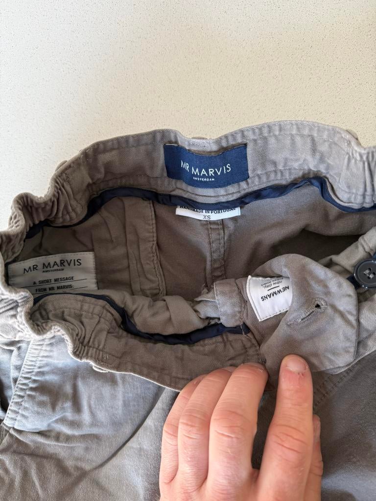 Mr Marvis The Newmans korte broek maat XS, Ophalen of Verzenden, Gedragen, Maat 46 (S) of kleiner, Grijs