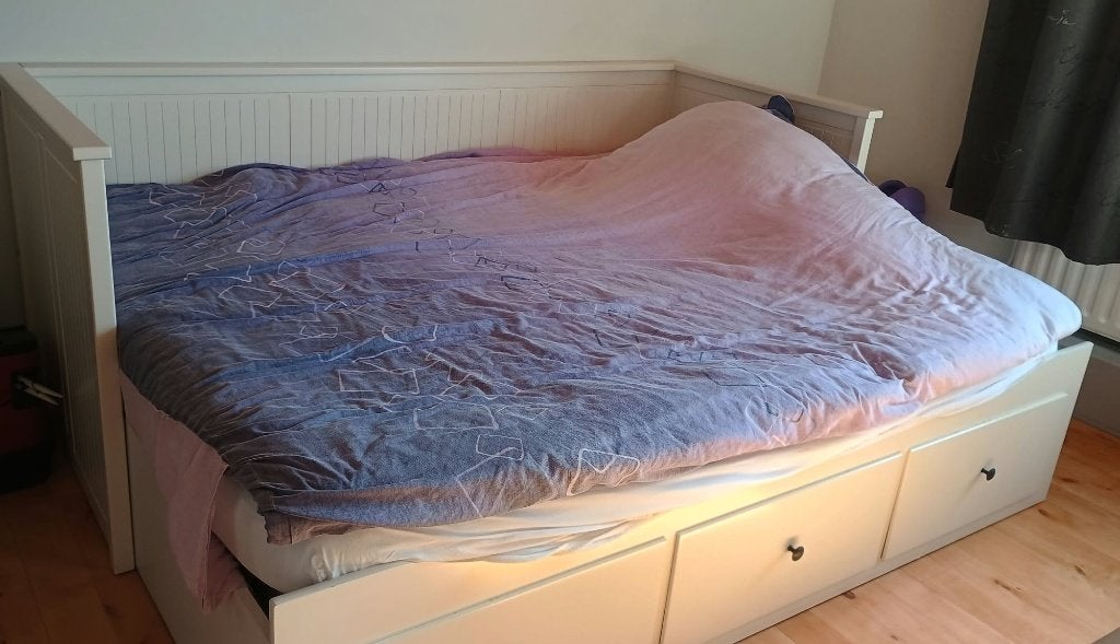 Ikea Hemnes bedbank, Ophalen, Ikea Hemnes, Tweepersoons, 160 cm