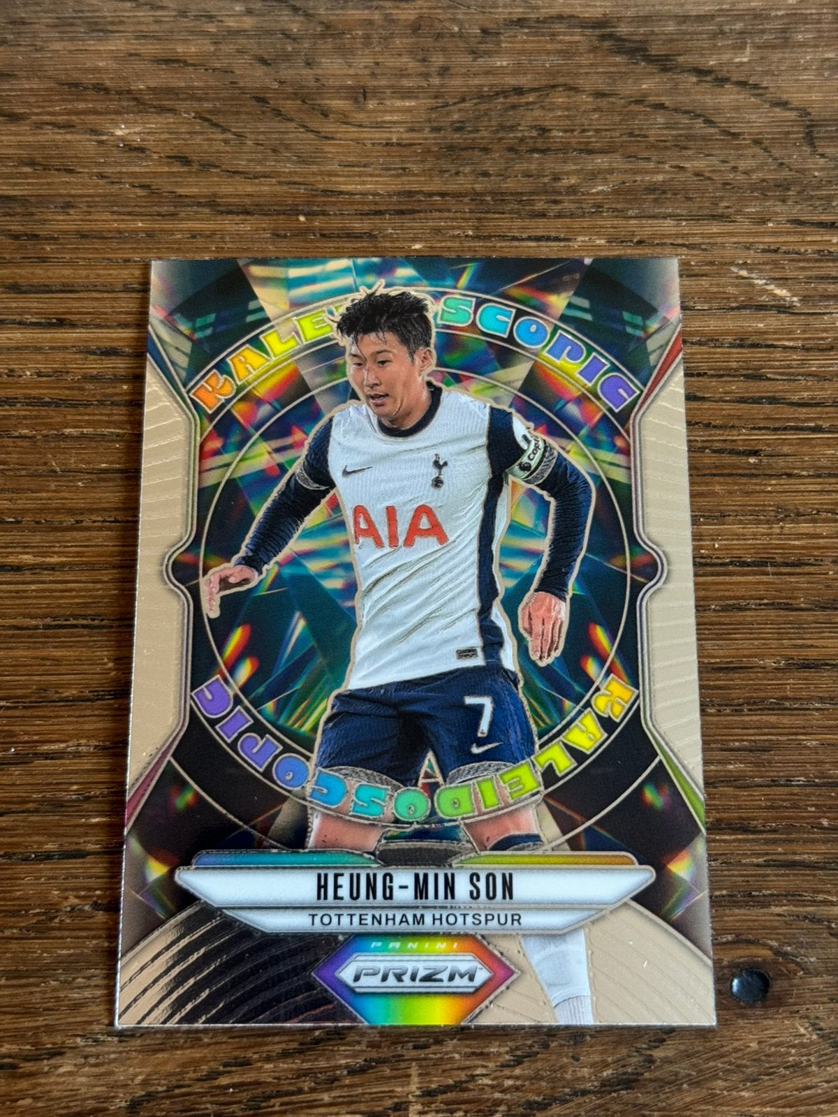 Heung-Min Son Kaleidoscopic Panini Prizm, Ophalen of Verzenden, Zo goed als nieuw, Plaatje