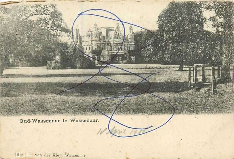 380-911-009 Wassenaar, Verzenden, Voor 1920, Zuid-Holland