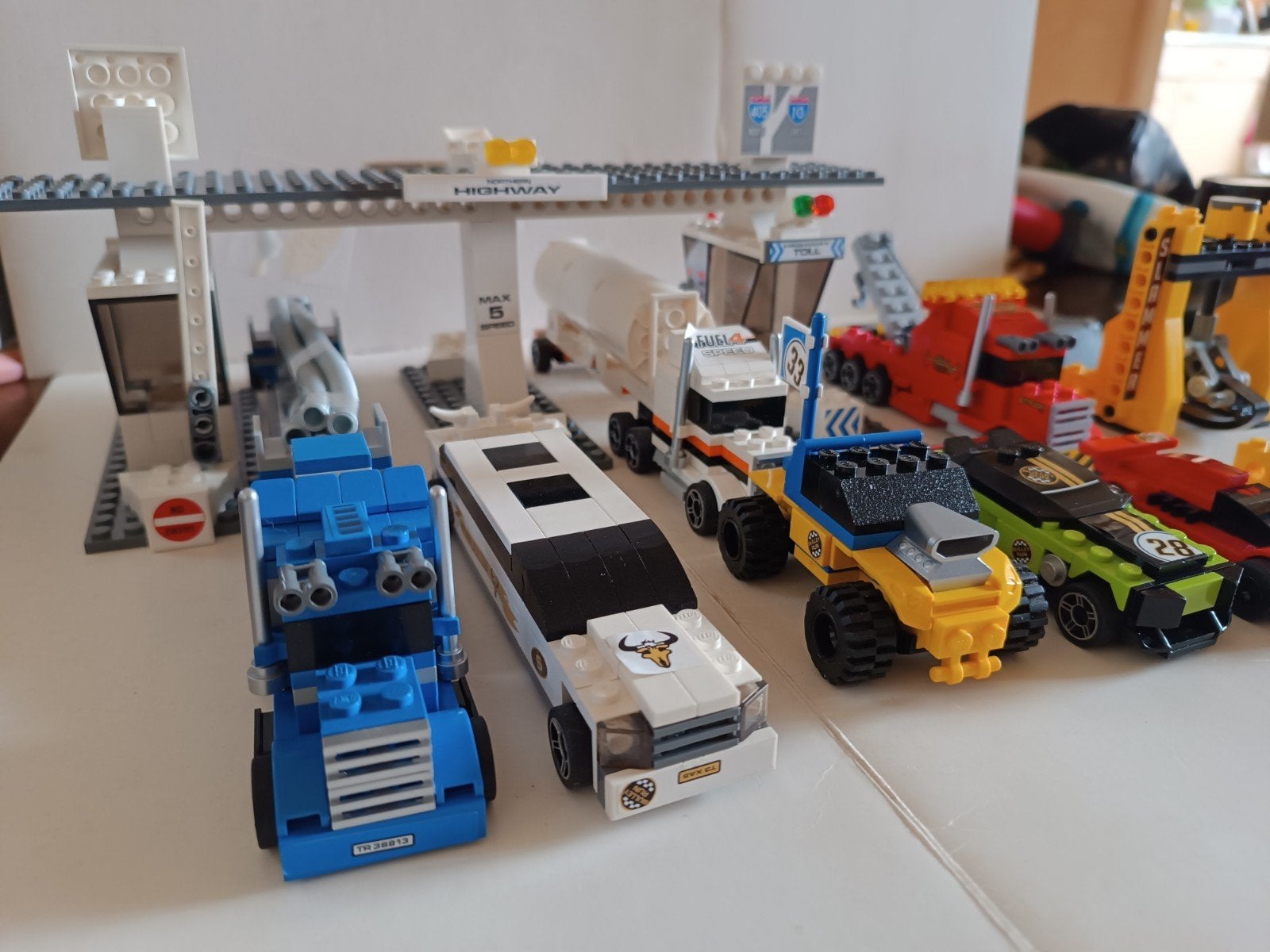 Lego Racers 8147 Bullet Run - Functioneel Compleet, Gebruikt, Lego, Ophalen of Verzenden, Racers