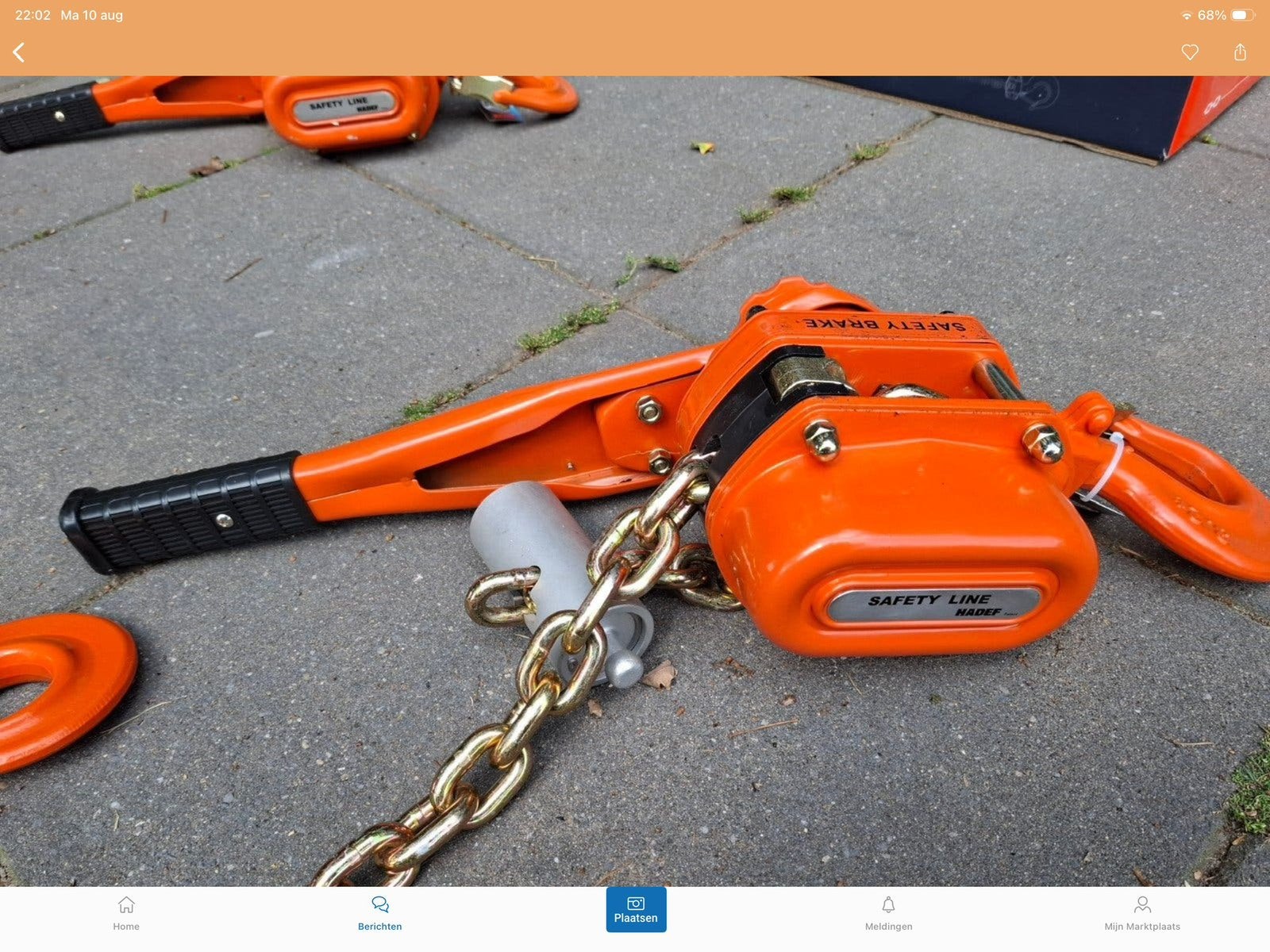 Handtakel 3,2T 3m twee stuks nieuw, Ophalen of Verzenden, Nieuw, Handmatig