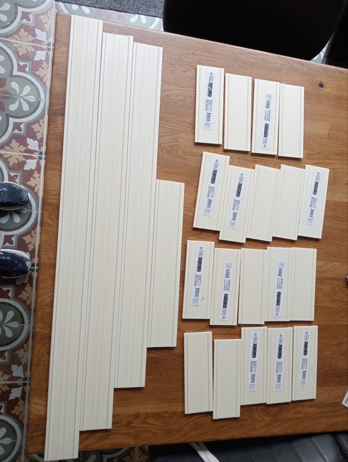 Block lock pvc profielen gratis, Ophalen, Kunststof, Overige typen, Nieuw