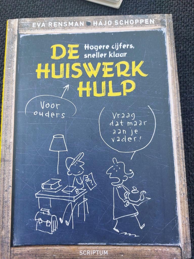 De Huiswerk Hulp - Hogere cijfers, sneller klaar, Eva Rensman, Hajo Schoppen, Ophalen of Verzenden, Zo goed als nieuw, MBO